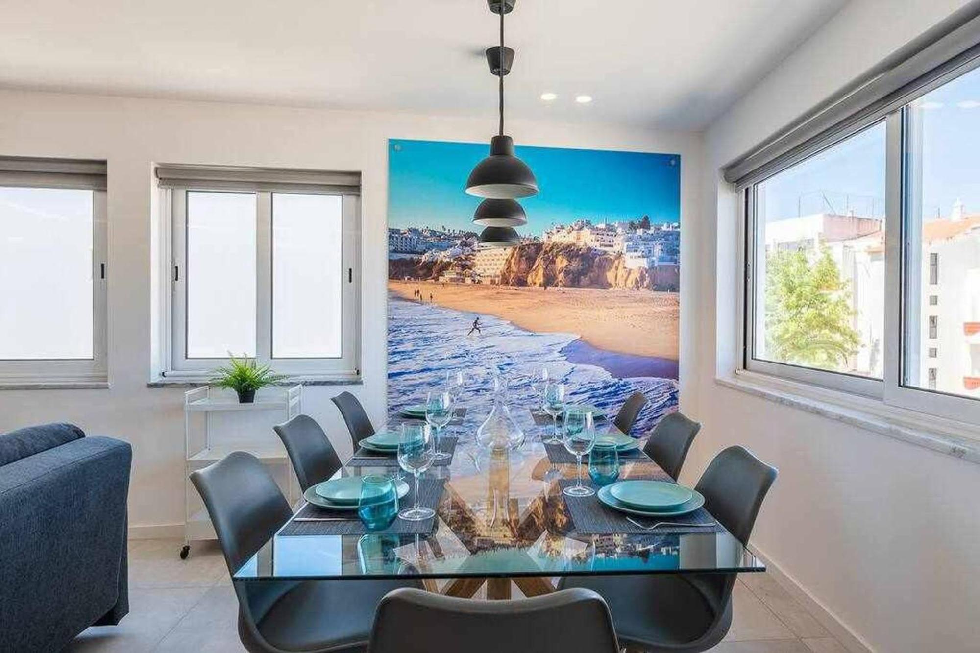 Central Town 2-Bedroom Apartment Albufeira Eksteriør billede